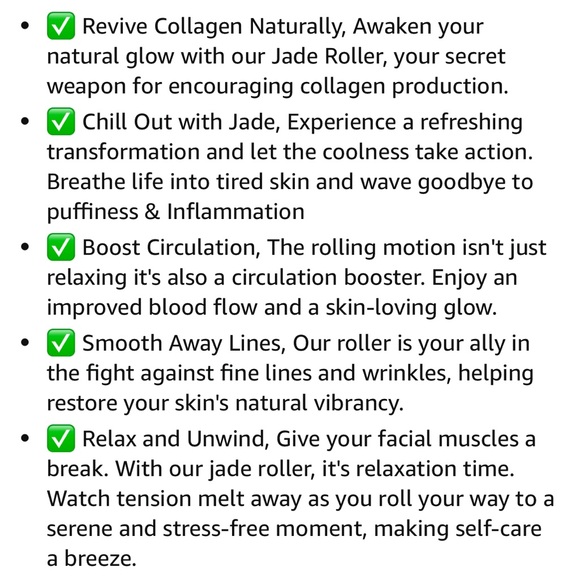 NEW Oliver Jade Face Roller, Massager - Picture 7 of 10